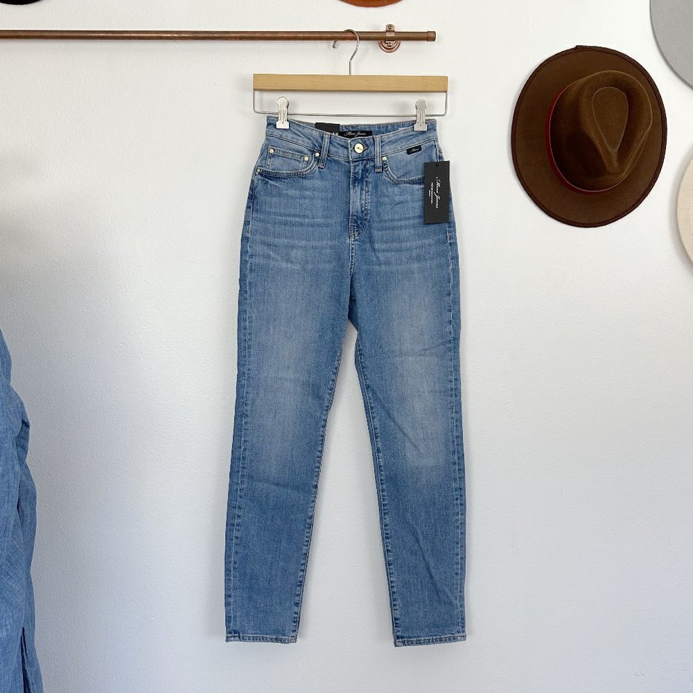 Mavi STAR Iconic High-Rise Mom Jeans NWT 25